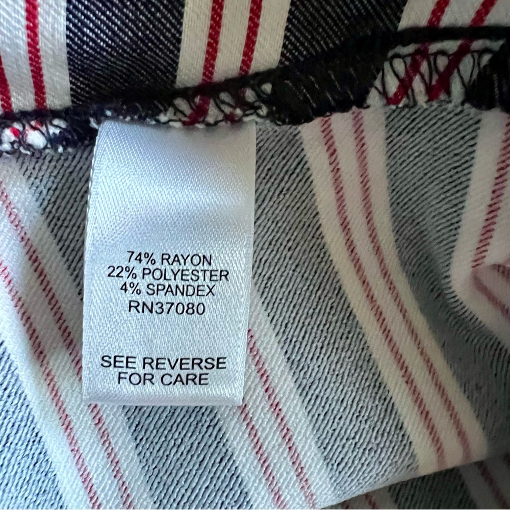 Cato Stripe Skorts - Picture 4 of 9